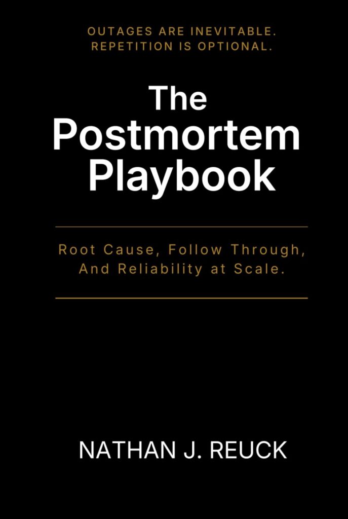 The Postmortem Playbook book cover
